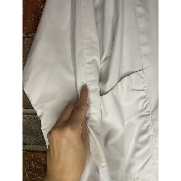 Vintage Mulberry Street Jacket Medium White w/ Pastel Details Retro 80s 90s - Picture 7 of 8